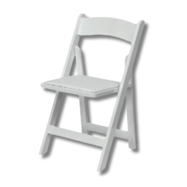 Amercana Wooden Folding Chair White