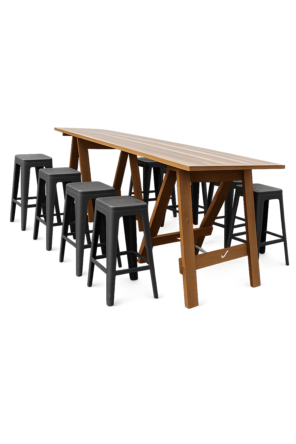 Bar Trestle Table Stands