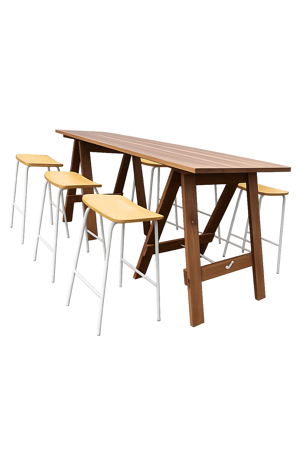 Bar Trestle Table Stands